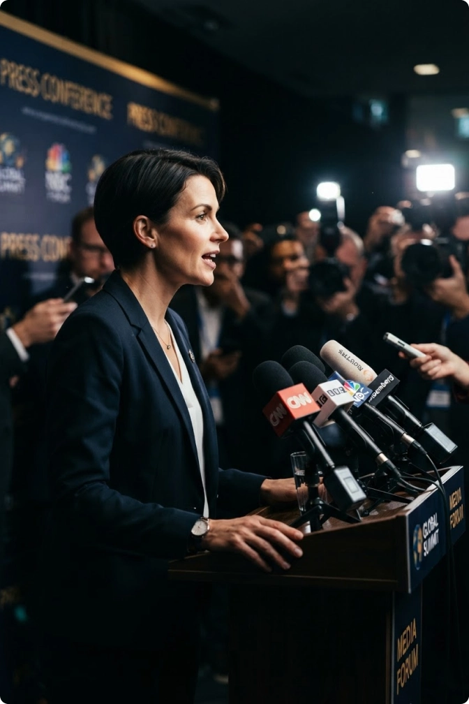 Executive Press Conference & Media Relations